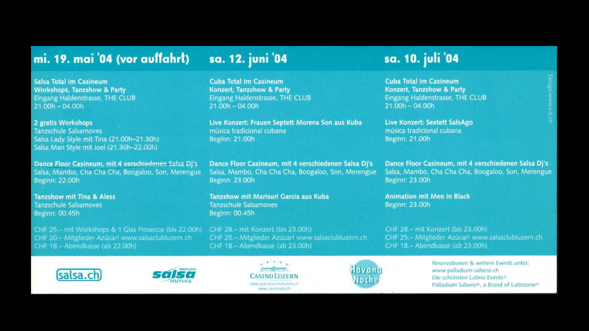 Tanz- und Kulturveranstaltung von Latinzone