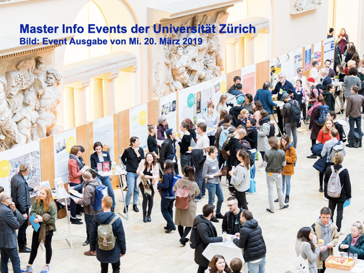 Besuchende an der Studieninformationsmesse